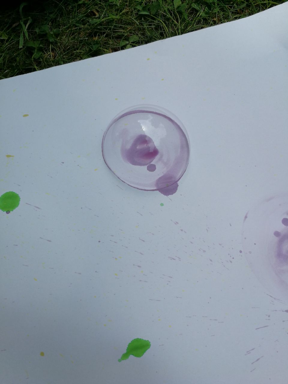 Malen Mit Seifenblasen Diy Sommer Kreativ Mit Kindern Reges Leben