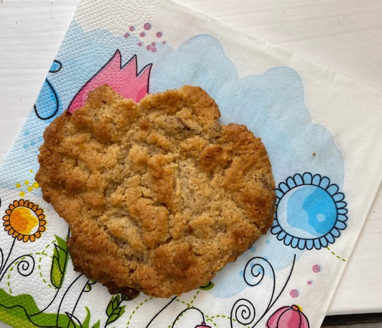 Erdnussbutter-Knusper-Cookies // ohne Ei – Reges Leben